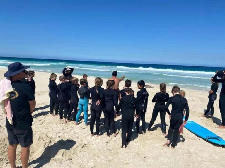 Group surfing lesson - Margaret River Surfing Academy - What to Expect on Your Surfing Lesson