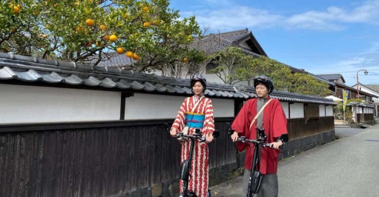 Hagi CityRide an electric kickboard around the town of Hagi - Detailed Itinerary Breakdown