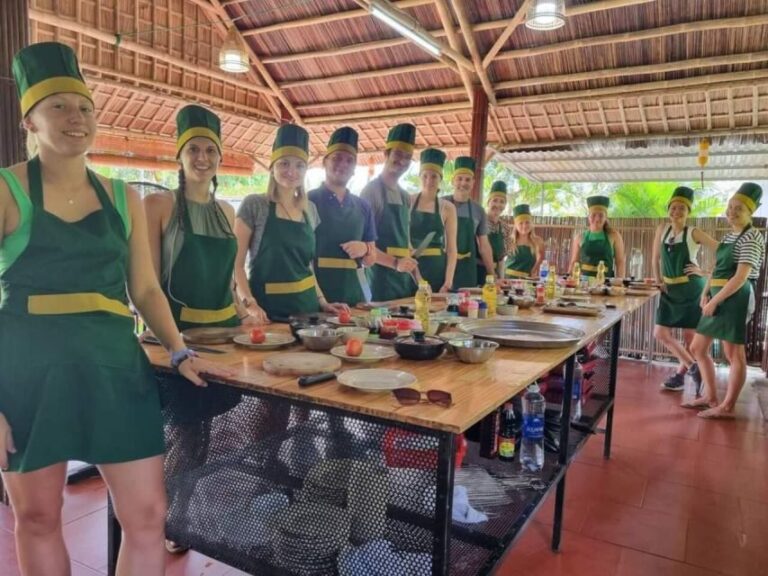 Hoi An Authentic Cooking Class, Market & Basket Boat - Floating Through Coconut Palms