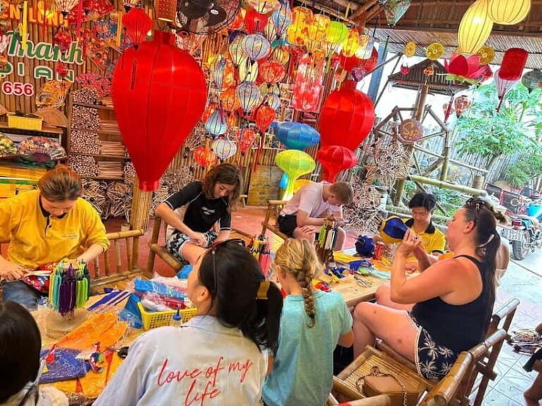 Hoi An: Lantern-Making Workshop in Hoi An Old Town - The Crafting Experience: Details and Atmosphere