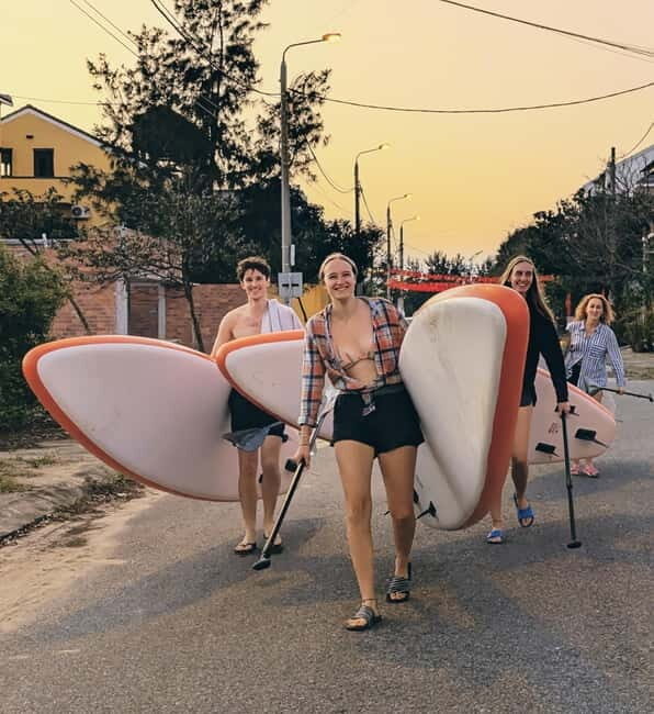 Hoi An: Stand-Up Paddleboard SUP, the Best Sunset Experience - What’s Included and How It Works