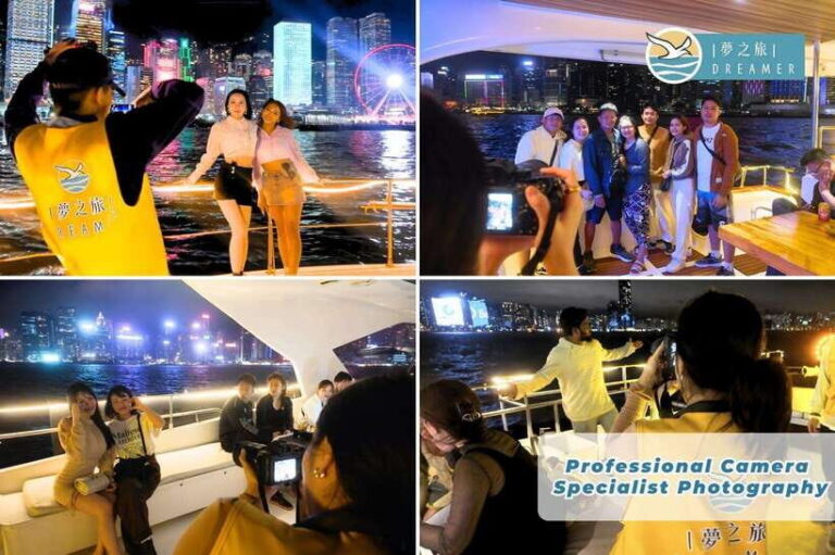 Hong Kong: Victoria Harbour Cruise with Live Tour and Photos - The Itinerary and Experience Details