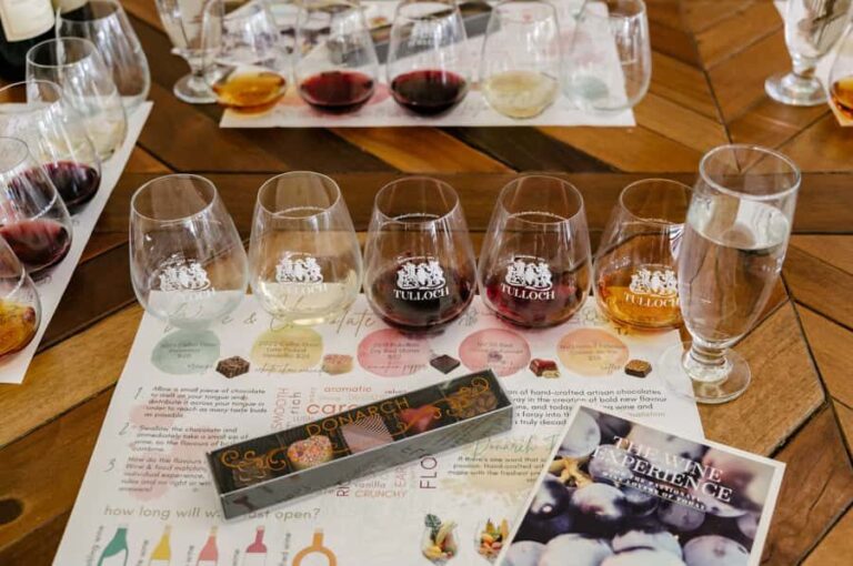 Hunter Valley: Tulloch Wine Tasting and Chocolate Pairings - Learning and Personal Touches