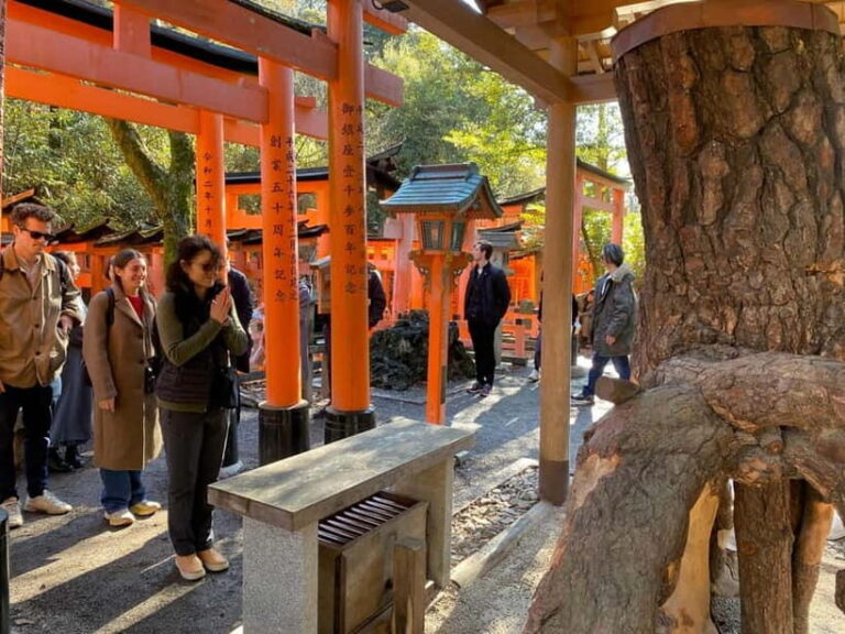 Inside of Fushimi Inari - exploring and lunch with locals - Authenticity and Authentic Encounters