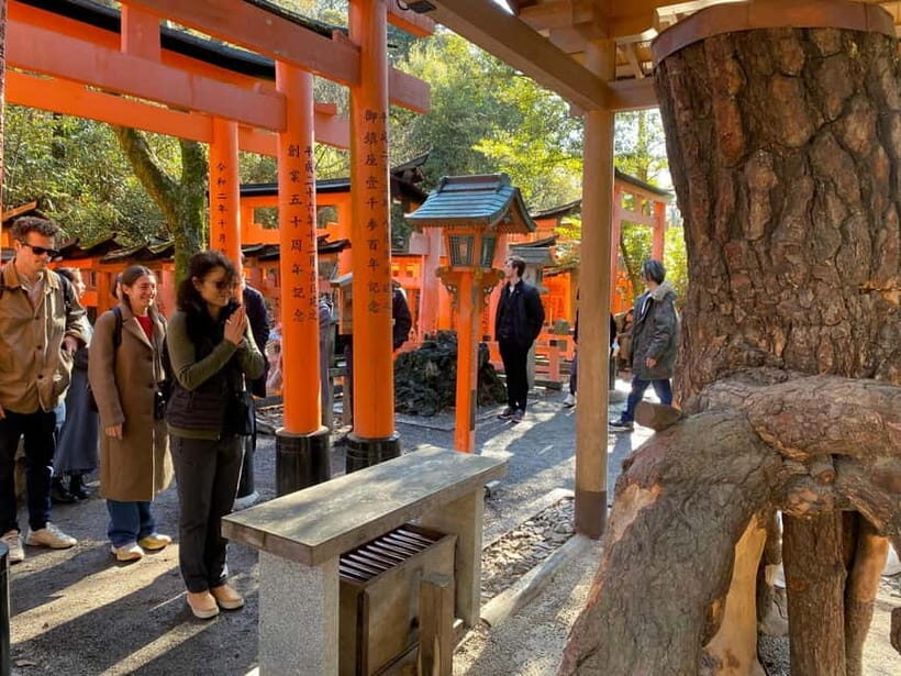 Inside of Fushimi Inari - exploring and lunch with locals - Authenticity and Authentic Encounters
