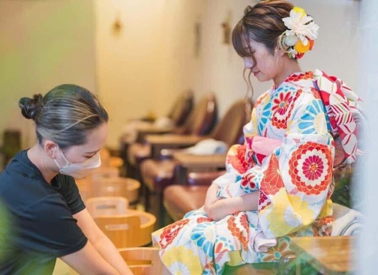Kyoto: Private Licensed Guided Walking Tour with Foot Spa - Practical Considerations