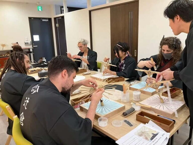Kyoto: Traditional Mini Umbrella Making Workshop - The Setting and Atmosphere