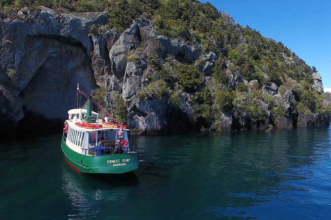 Lake Taup Mori Rock Carvings Scenic Cruise aboard Ernest Kemp - In-Depth Look at the Cruise Experience