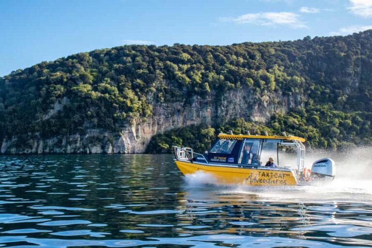 Lake Taupo Explorer Sightseeing Cruise with seasonal swim - An In-Depth Look at the Lake Taupo Explorer Cruise