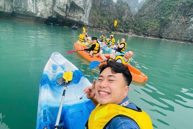 Lan Ha - Ha Long Bay 5Star cruise-Private balcony cabin 2day trip - The Morning of Day 2: Early Wake-up and Tai Chi