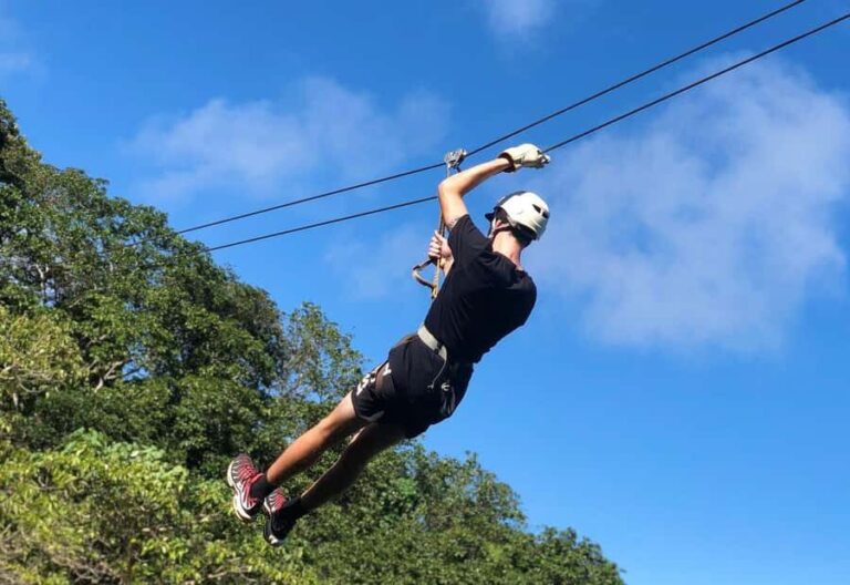 Largest Zipline & Cave Exploration from sigatoka coral coast - The Details of the Adventure