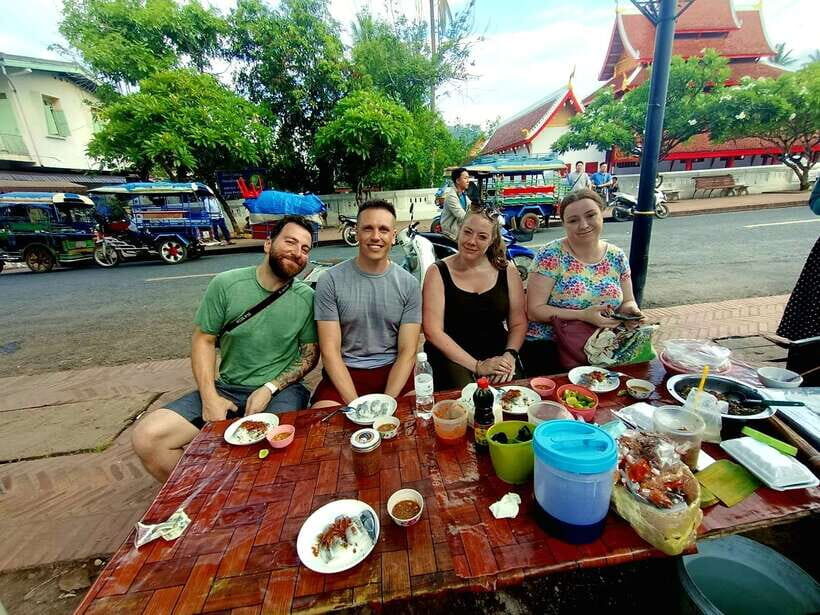 Luang Prabang: Foodie Walking Tour & Monk Blessing - What the Reviews Say and How It Adds Value