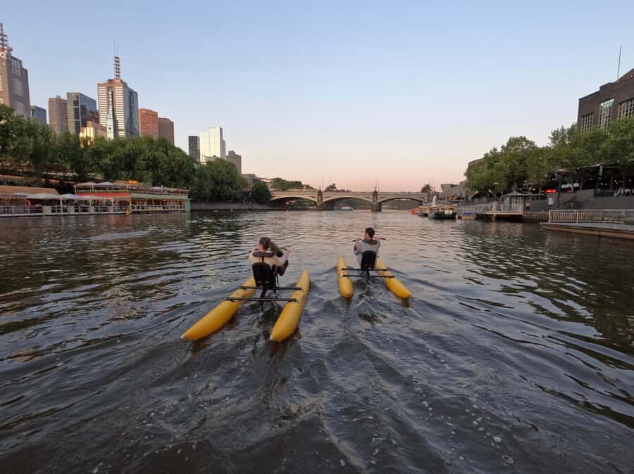 Melbourne: Yarra River Twilight Waterbike Tour - The Experience: What It Feels Like