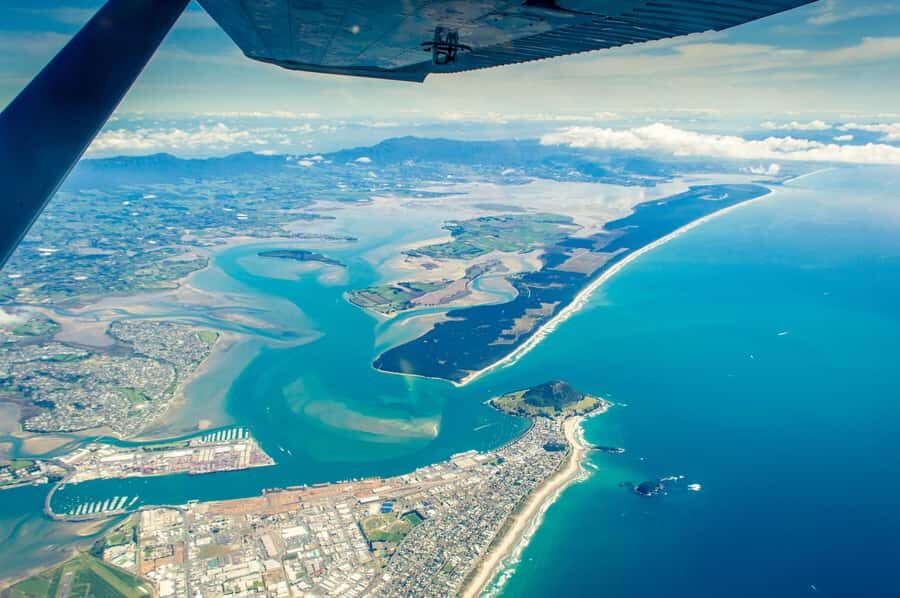 Mount Maunganui Scenic Flight: Departing Tauranga Airport - The Itinerary and What You’ll See