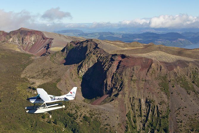 Mount Tarawera Orakei Korako Thermal Explorer - The Aerial Experience: Soaring Over Volcanoes and Lakes