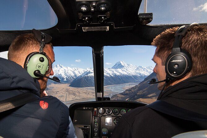 Mt Cook Scenic & Tasman Glacier Heli Hike - The Peaks: Aoraki and Mount Tasman