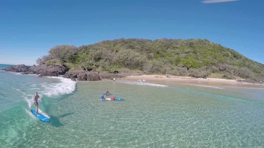 Noosa: Epic Learn to Surf Safari 4x4 - Double Island Point - The Surf Lesson – What to Expect