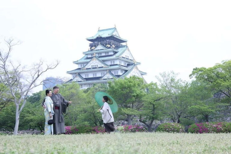 Osaka: Kimono Rental, Photoshoot, and Castle Visit - The Practical Side: What’s Included and What’s Not
