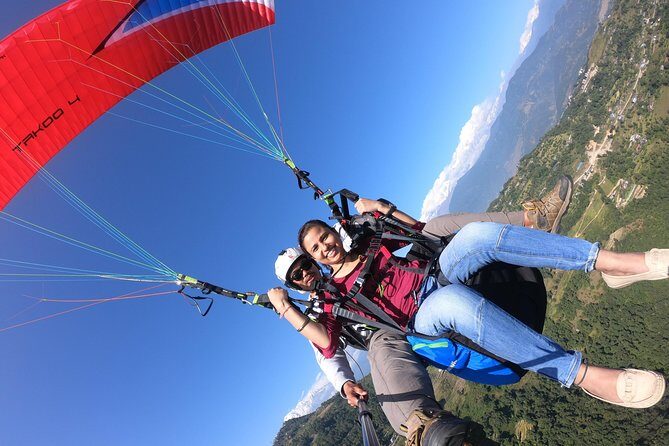 Paragliding at Sarangkot Pokhara - Photos and Videos: Reliving the Moment