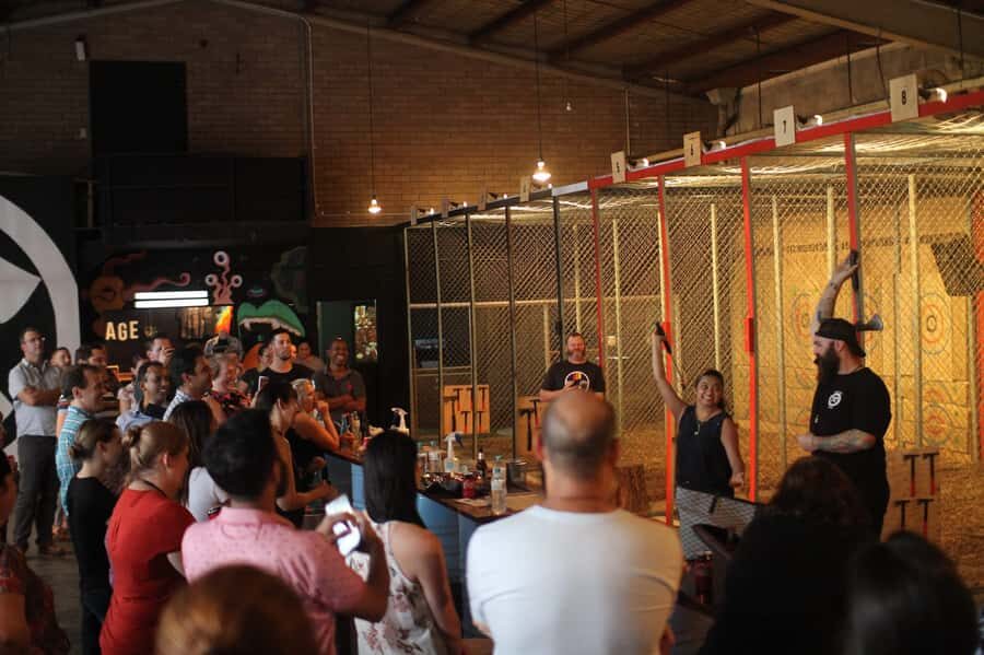 Perth: Lumber Punks Axe Throwing Experience - Real Traveler Perspectives