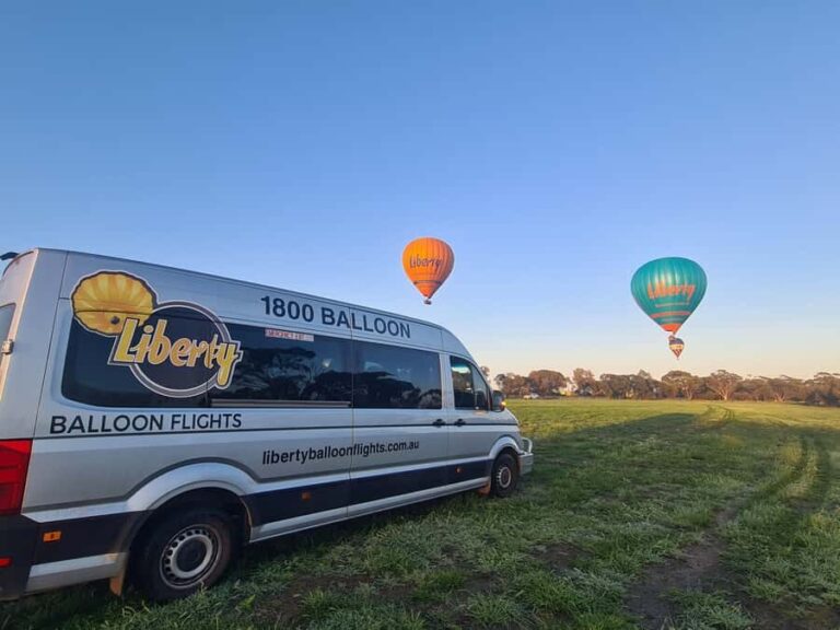 Perth to Northam: Balloon flight including shuttle bus - The Balloon Flight: Serenity in the Sky