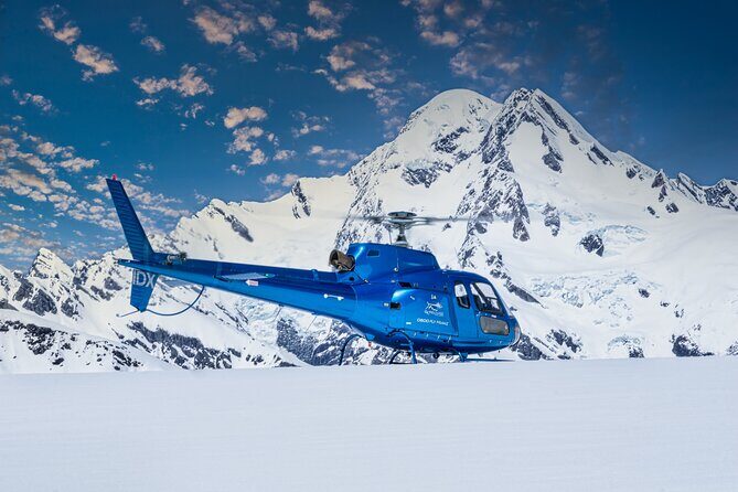 Pilots Choice: 2 Glaciers & Snow Landing 35min - The Value of the Experience