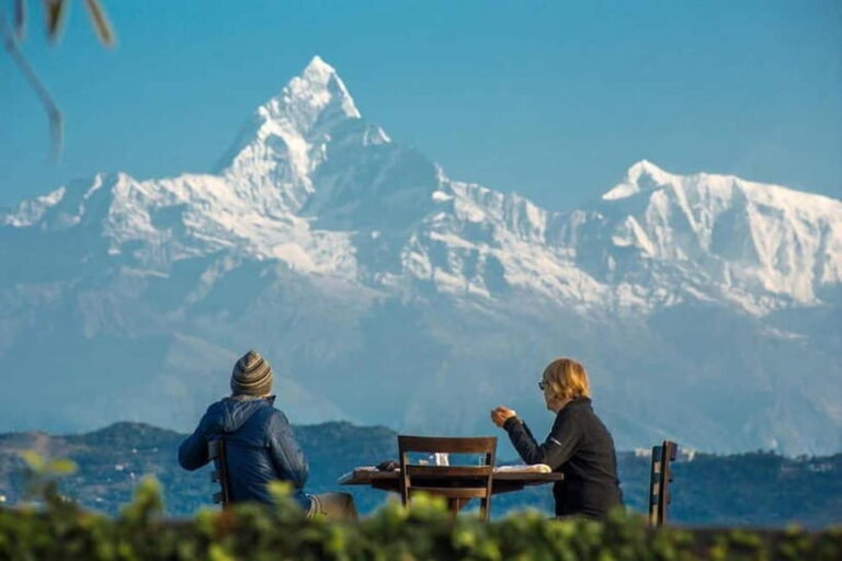 Pokhara: World Peace Pagoda Private Guided Tour - Visiting Gupteshwor Cave and Devis Falls