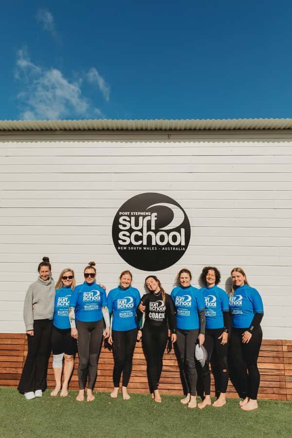 Port Stephen: One Mile Beach Group Surf Lesson - The Group and Personal Attention