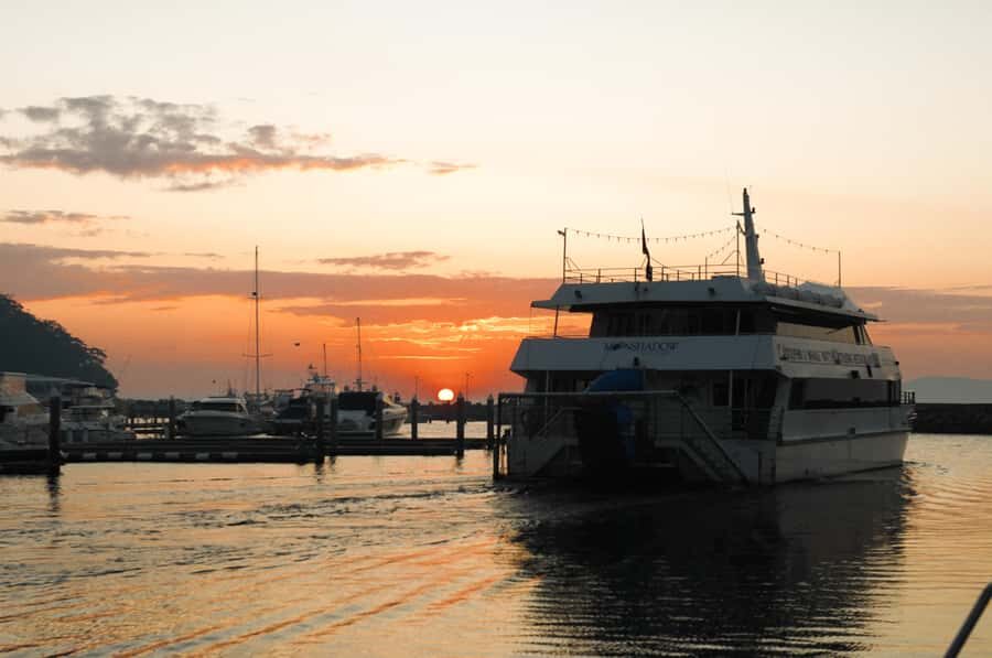 Port Stephens: Sunset on the Bay Cruise - The Views and Atmosphere