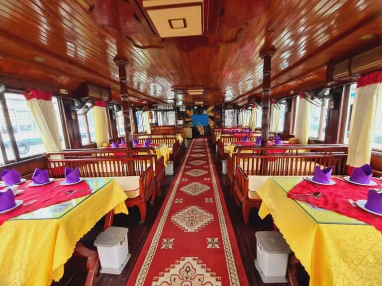 PRIVATE TOUR HALONG BAY ONE DAY with Cave, Kayaking, Sampan - The Transport and Timing: Why It Matters