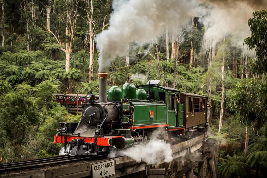 Puffing Billy Railway: Heritage Steam Train Journey - Scenic Beauty and Unique Views