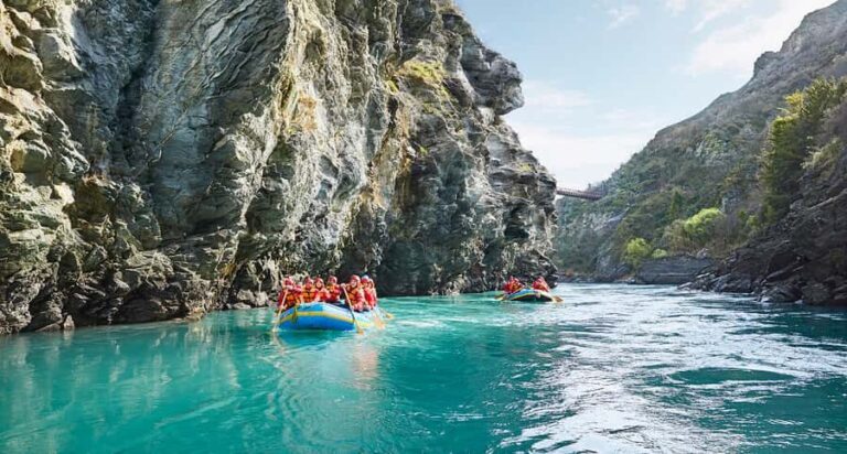 Queenstown: Kawarau River Rafting and Jet Boat Ride - An Overview of the Experience