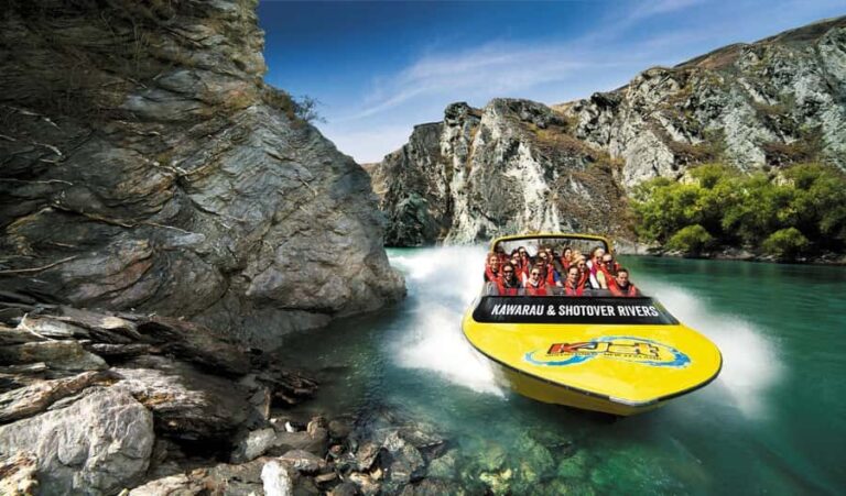 Queenstown: Shotover River and Kawarau River Jet Boat Ride - The Experience in Detail