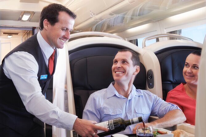 Railbed Brisbane to Cairns Train+Great Barrier Reef Day Tour - Dining on Board