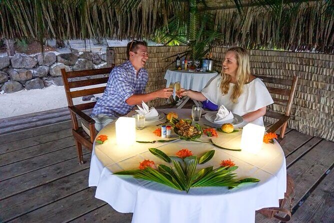 Romantic Private Sunset and Motu Dinner for Two - The Itinerary in Detail