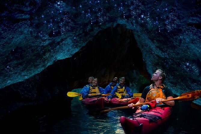 Rotorua: Evening Starlight Gourmet Kayak Tour Glowworms - The Detailed Itinerary