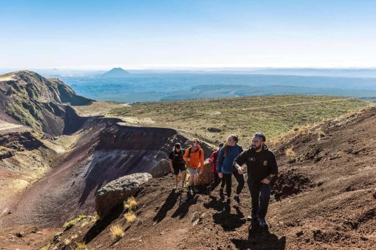 Rotorua: Mount Tarawera Volcanic Crater Half-Day Guided Walk - The Exciting Ascent in a Rugged 4x4