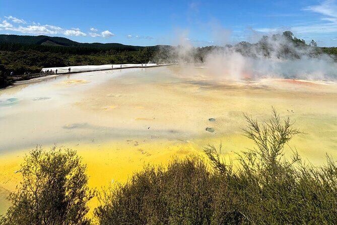Rotorua: WaiOtapu & Redwood forest & Blues springs from Auckland - Exploring WaiOtapu Thermal Wonderland