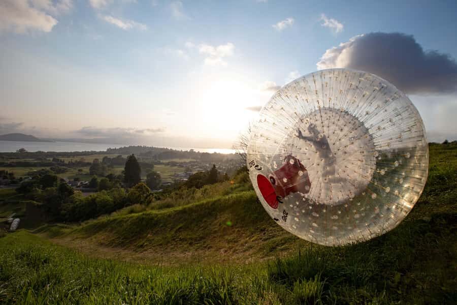Rotorua: ZORB Inflatable Ball Rides - The Rides: Fun, Safe, and Full of Laughter