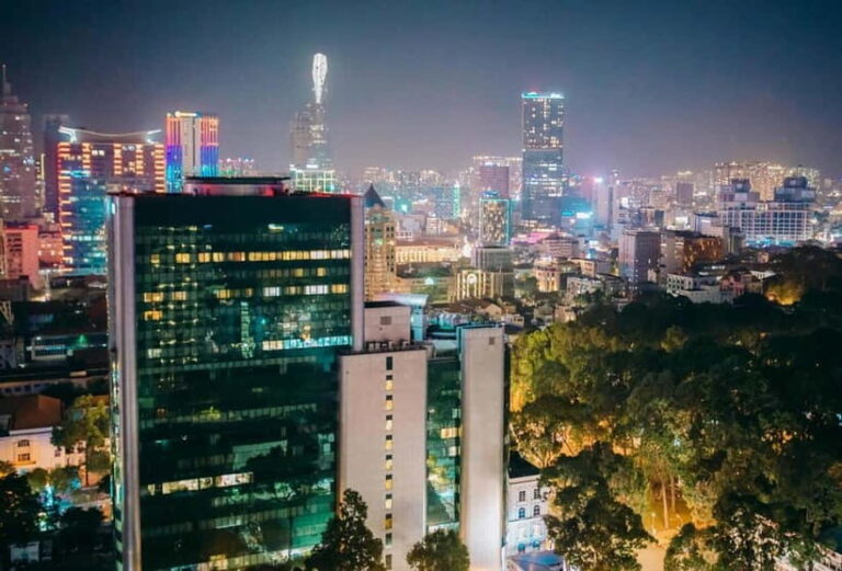 Saigon Sky View: From Hidden Heights to City Lights - Riverside Stroll at Thu Thiem Park