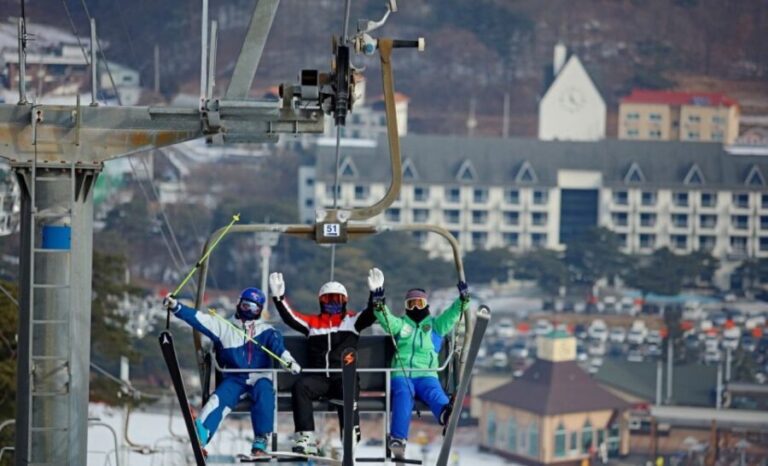 Seoul: Jisan Forest Winter Ski Day Tour with Basic Lesson - The Morning: Gear Up and Basic Lesson