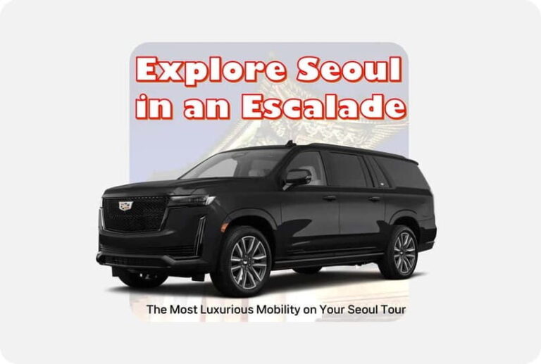 Seoul: Private Luxury Vehicle Tour - English/Spanish guiding - Discovering Seoul in Style