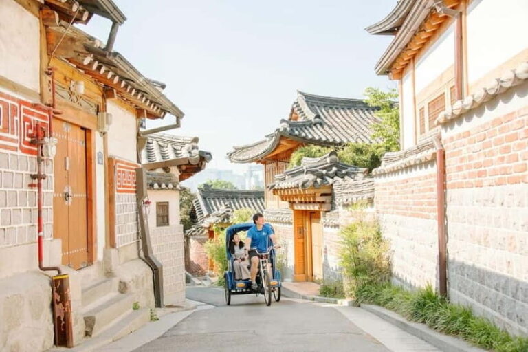 Seoul Private Pedicab Tour : Bukchon Anguk Hanok Village - What to Expect from the Pedicab Adventure