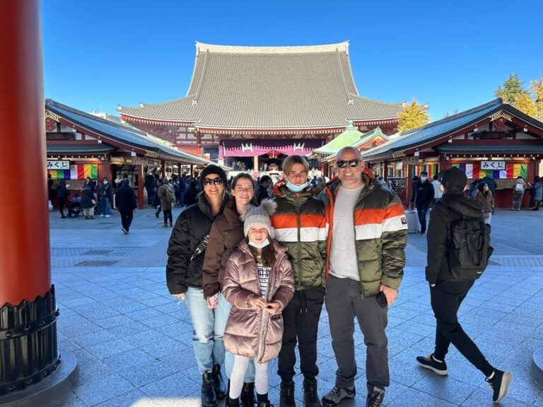 Shuttle Van Tour Tokyo for 4 Hours or 6 Hours+Transfer Time - In-Depth Breakdown of the Itinerary and Stops