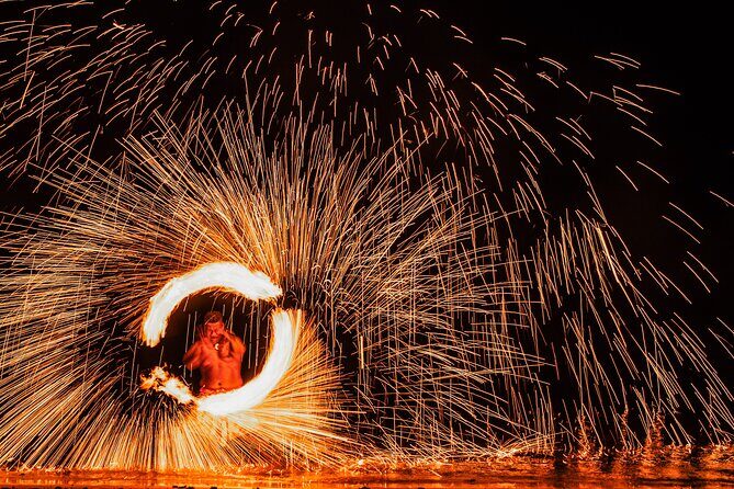 Sunset Cruise with Dinner and Fire Show - Landing on Robinson Crusoe Island: Culture in Action