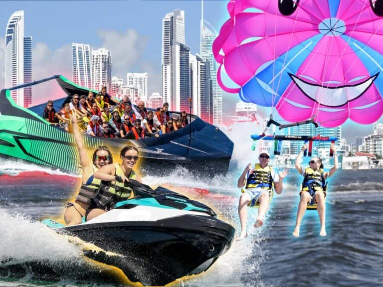 Surfers Paradise: Jet Ski + Parasailing + Jetboat Package - The Practical Side: How It All Fits Together