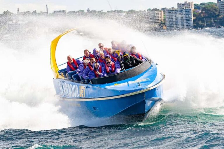 Sydney: 30-Minute Jet Boat Ride from Darling Harbour - How the Itinerary Unfolds