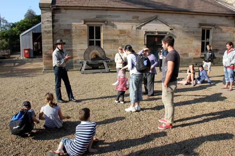 Sydney Harbor Tall Ship Convicts, Castles & Champagne Tour - Key Points