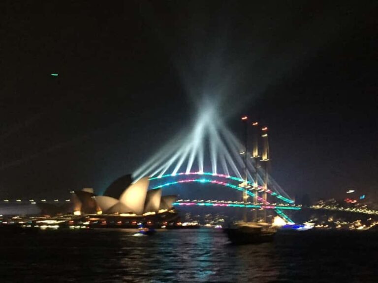 Sydney Harbour: Tall Ship Vivid Dinner Cruise - FAQ