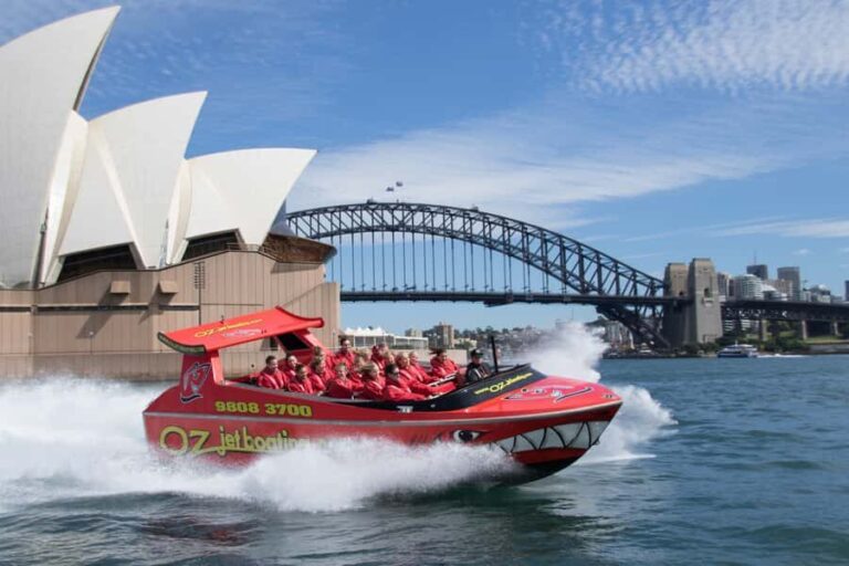 Sydney: Jet Boat Adventure Ride from Circular Quay - Who Is This Tour For?